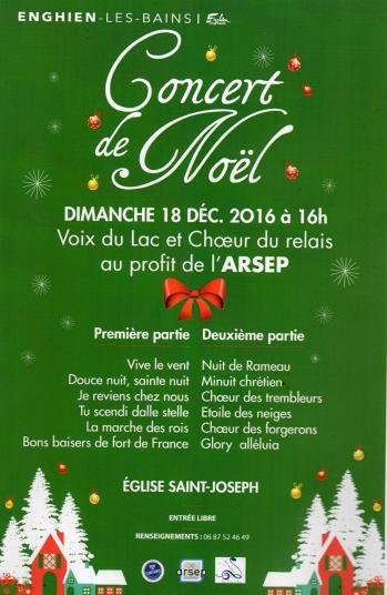 Affiche concert arsep 2016