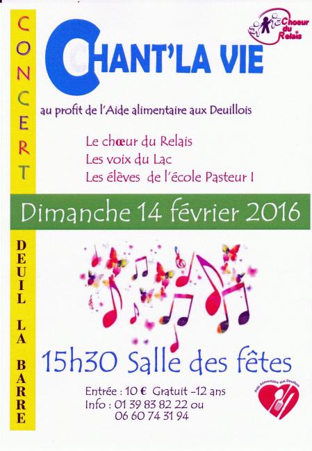 Chant la vie 2016