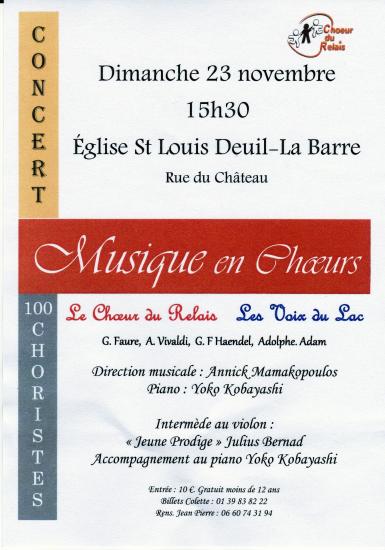 Concert deuil 2014